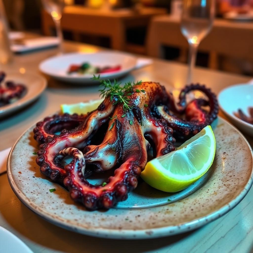 Grilled Octopus